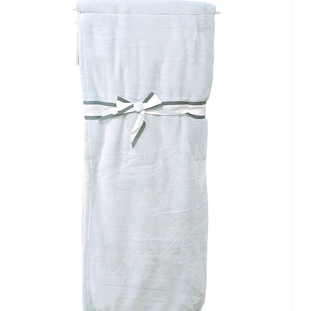 Hunter Coco Flannel Plush Throw Blanket- Glacier Grey